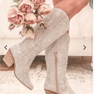 New Nashville Crystal Boots
